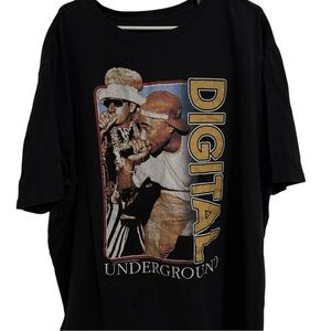 Digital Underground 2pac Rap Hip Hop T-Shirt 4XL Black 2019 American Classics